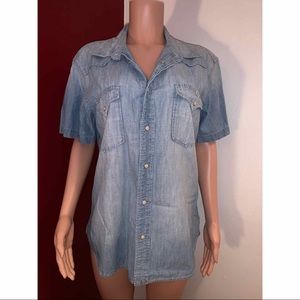 Women’s Lucky Brand Denim Boyfriend Top
